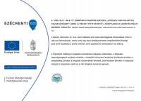 Paszab község belterület 16. hrsz. alatt található sarki teleken „Közösségi Park” kialakítása.